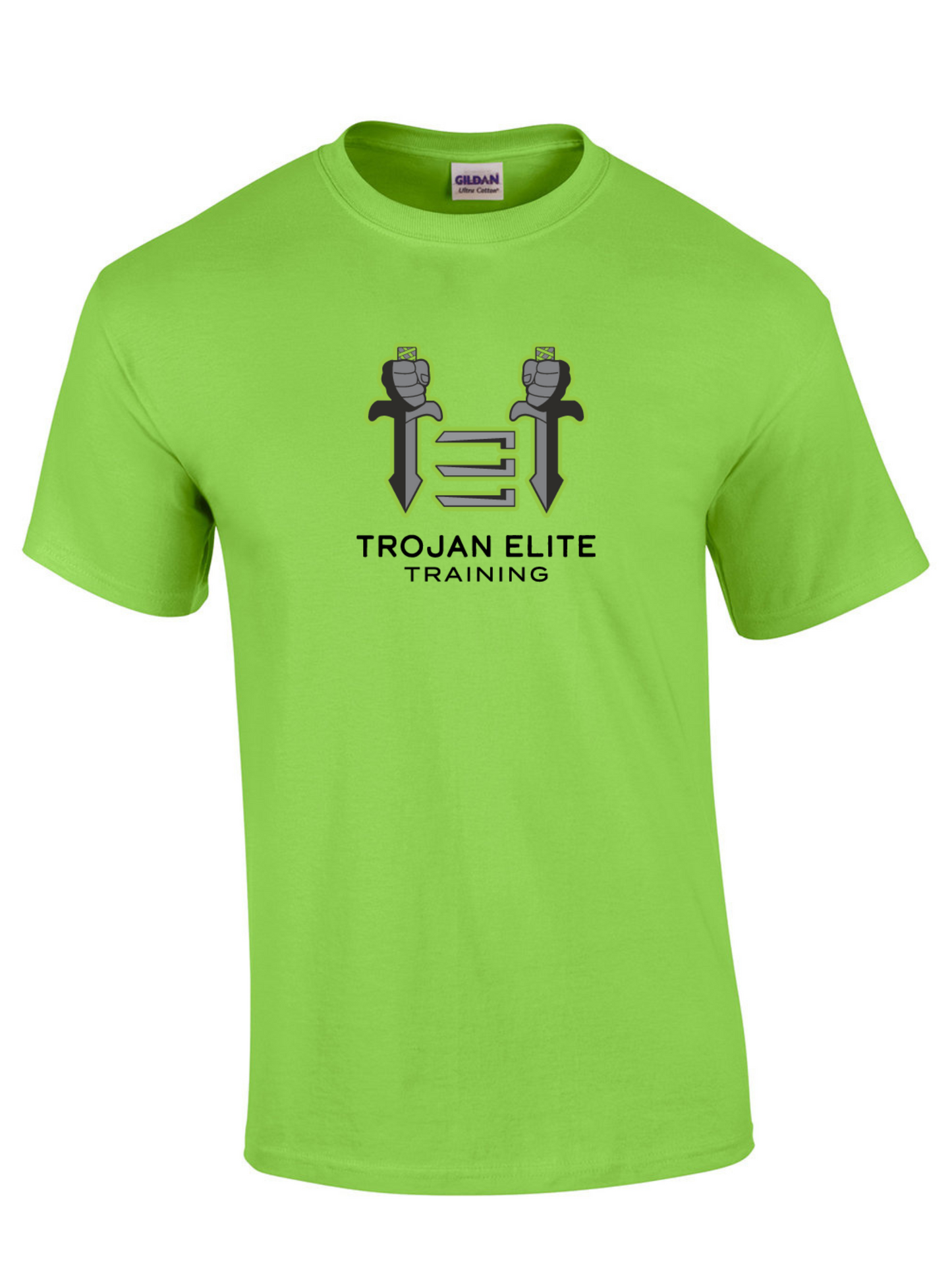 Trojan Elite Short Sleeve Tee Training Wear Lime Mens Large - Third Coast Soccer