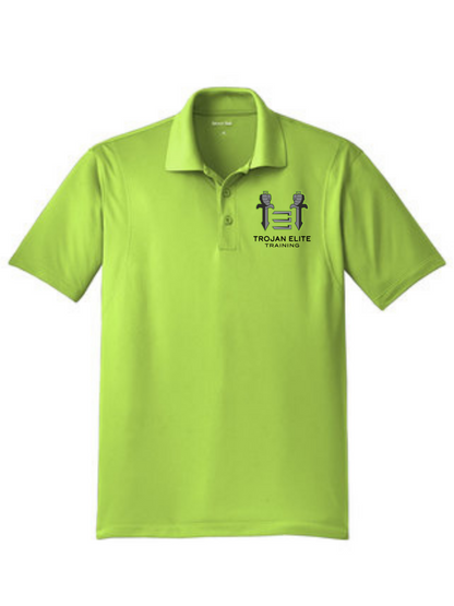 Sport-Tek Trojan Elite Polo Polo Lime Shock Mens 3Xl - Third Coast Soccer