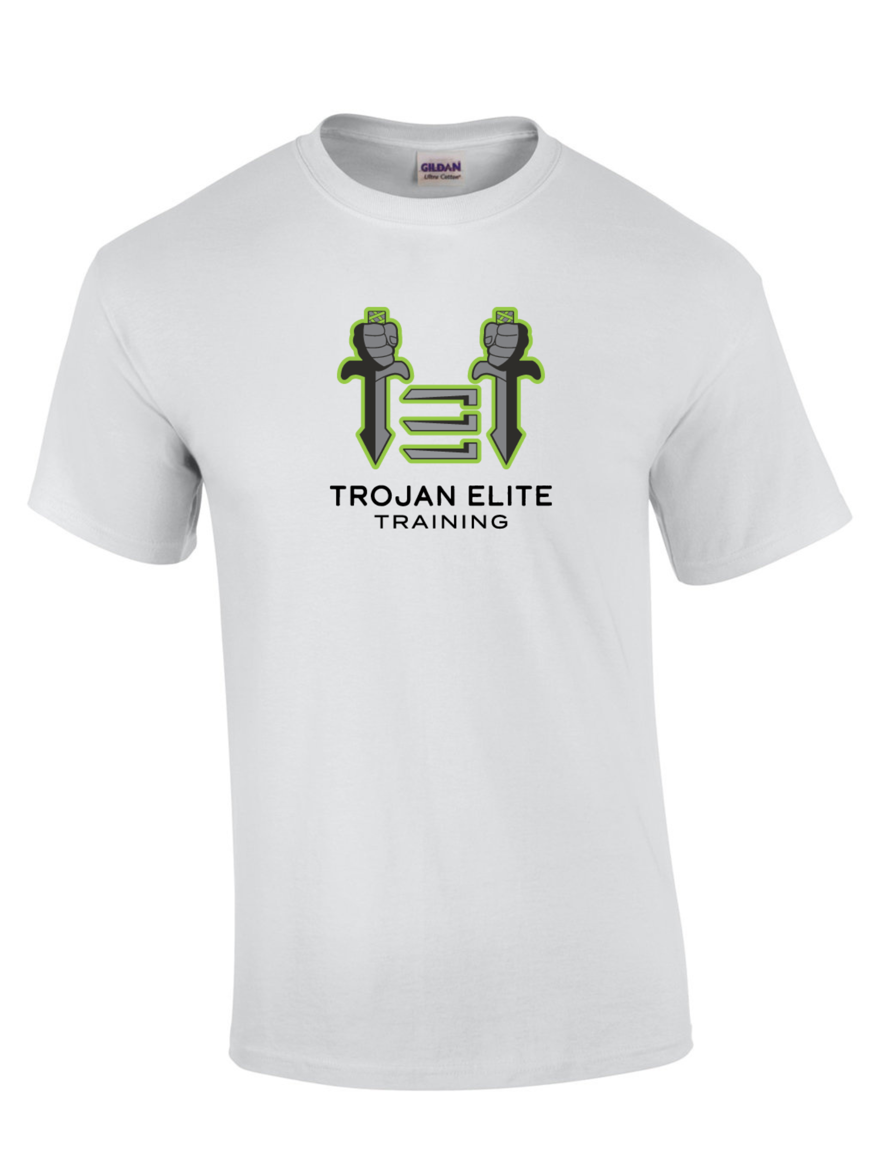 Trojan Elite Short Sleeve Tee Training Wear White Mens X-Large - Third Coast Soccer