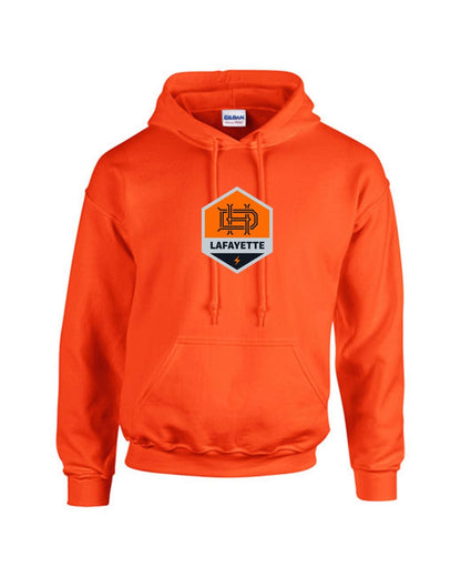 Dynamo Juniors Lafayette Hooded Sweatshirt Training Wear Youth Large Orange - Third Coast Soccer