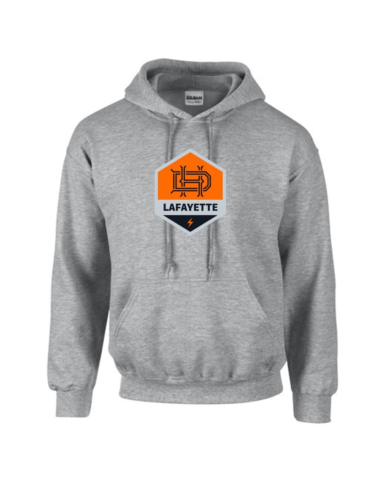 Dynamo Juniors Lafayette Hooded Sweatshirt Training Wear Mens X-Large Sport Grey - Third Coast Soccer