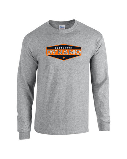 Dynamo Juniors Long-Sleeve T-Shirt Training Wear Youth Large Grey - Third Coast Soccer