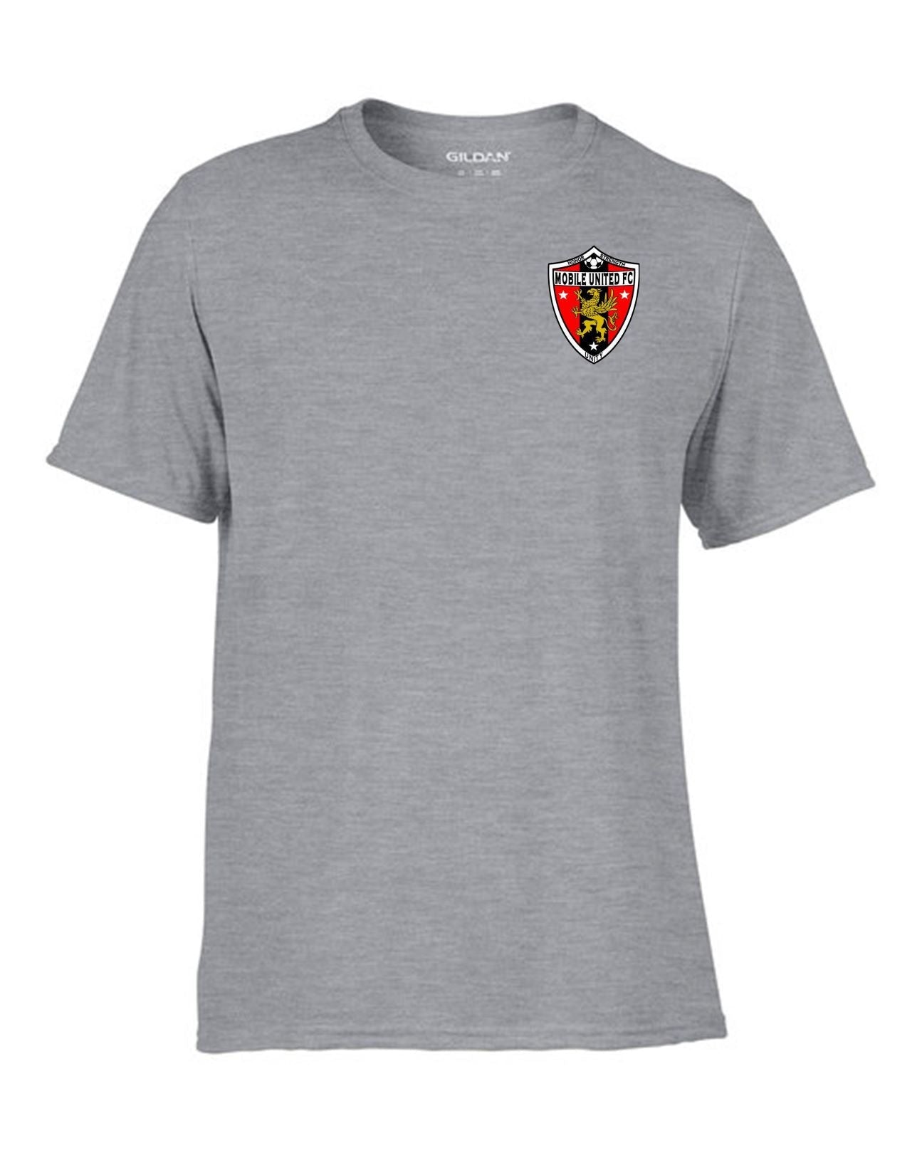 Mobile United Short-Sleeve Tee Mobile United Mens Small Sport Grey - Third Coast Soccer