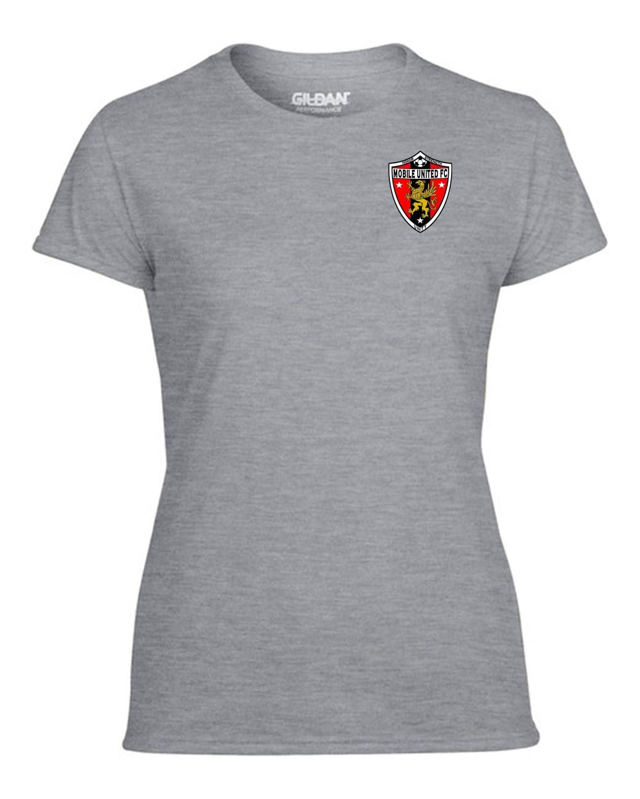 Mobile United Short-Sleeve Tee Mobile United Womens X-Large Sport Grey - Third Coast Soccer