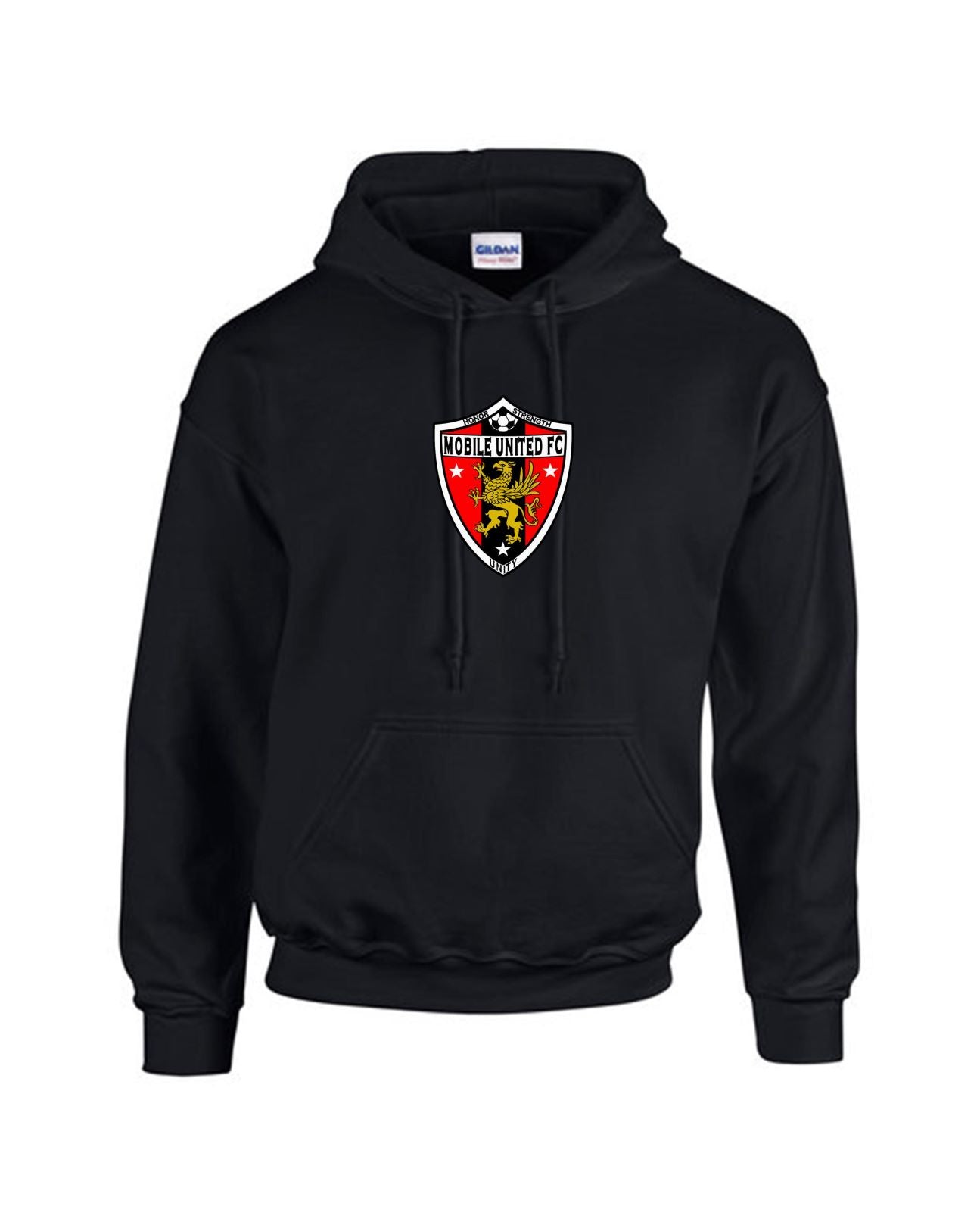 Mobile United Hoody Mobile United Mens Small Black - Third Coast Soccer