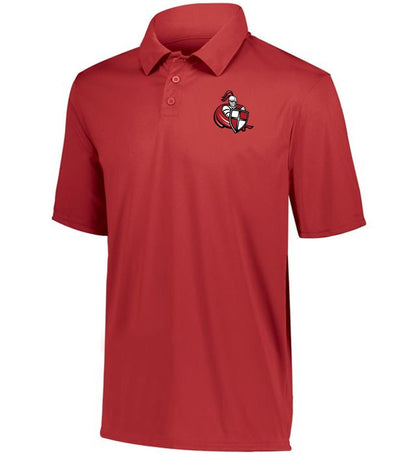 WCU Athletics Men's Vital Polo Carey Athletics Red Mens Large - Third Coast Soccer