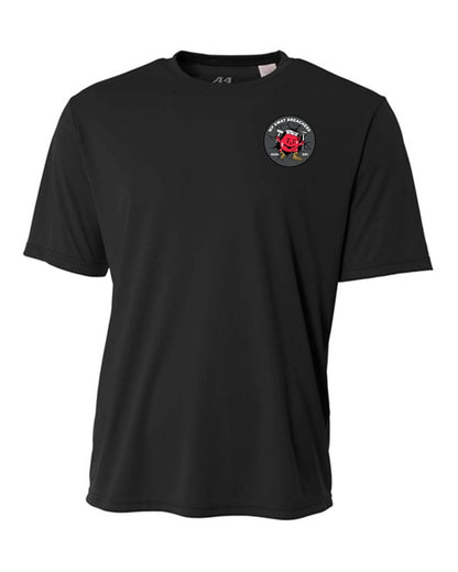 A4 FBI Swat Mens Cooling Performance Short-Sleeve Tee FBI Swat Mens Medium Black - Third Coast Soccer
