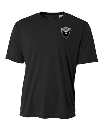 A4 FBI Swat Mens Cooling Performance Short-Sleeve Tee FBI Swat Mens Large Black - Third Coast Soccer