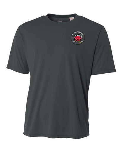 A4 FBI Swat Mens Cooling Performance Short-Sleeve Tee FBI Swat Mens X-Large Graphite - Third Coast Soccer