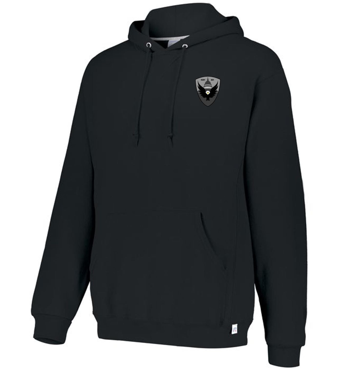 Russell FBI Swat Hoody FBI Swat Black Swat Low Vis Black/Grey - Third Coast Soccer
