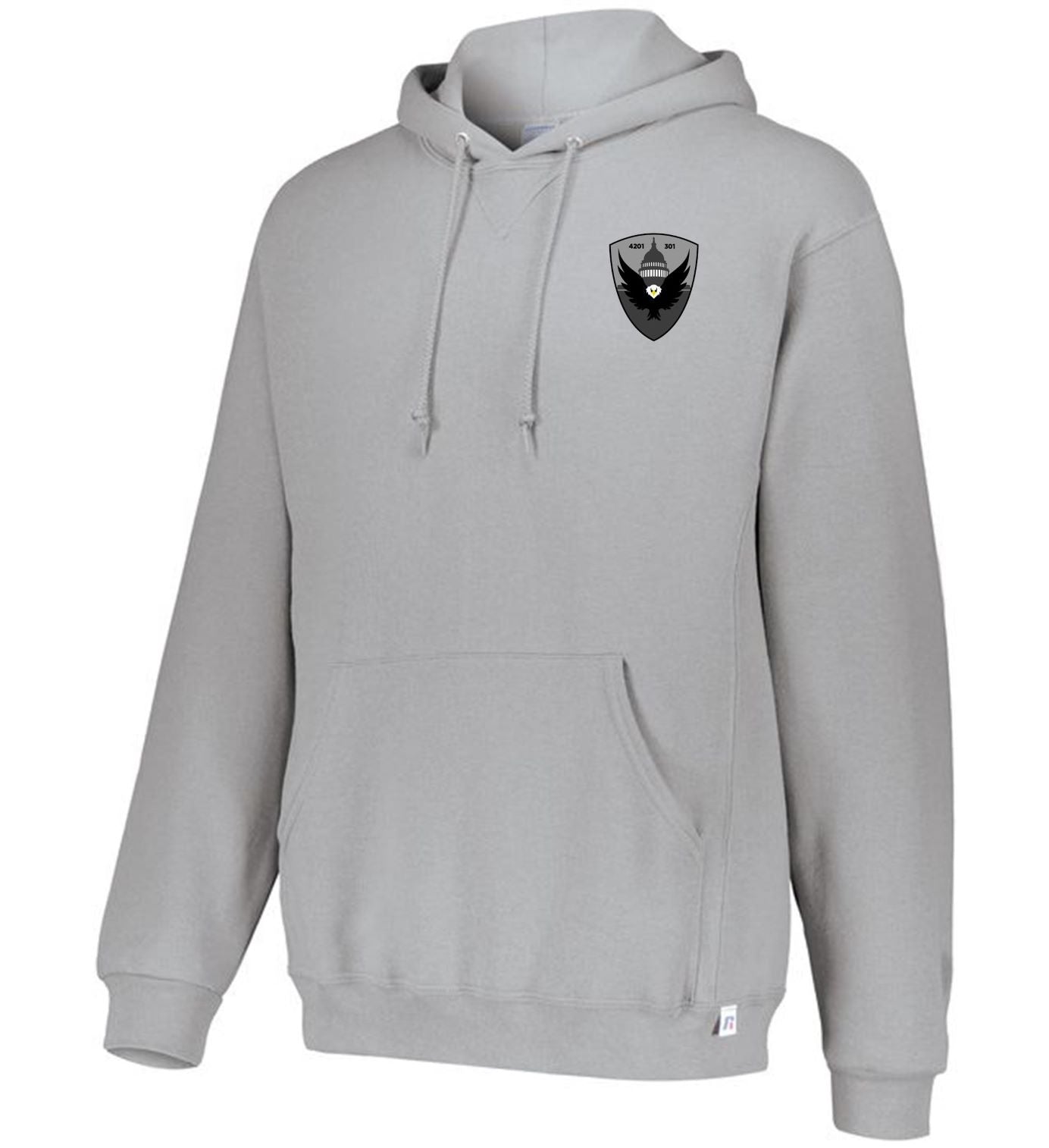Russell FBI Swat Hoody FBI Swat Oxford Swat Low Vis Black/Grey - Third Coast Soccer