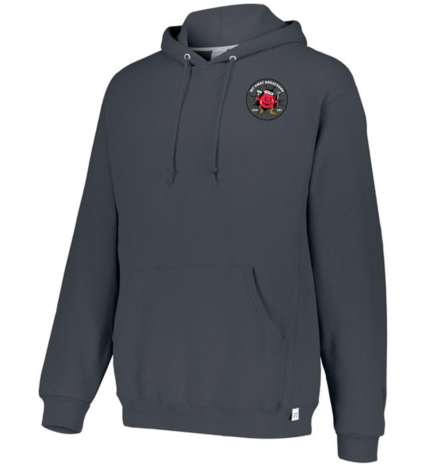 Russell FBI Swat Hoody FBI Swat Black Heather Breacher - Third Coast Soccer
