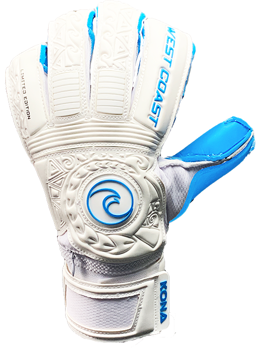 Wcg Kona Pure Cyan Goalkeeper Gloves Gloves Size 11  - Third Coast Soccer