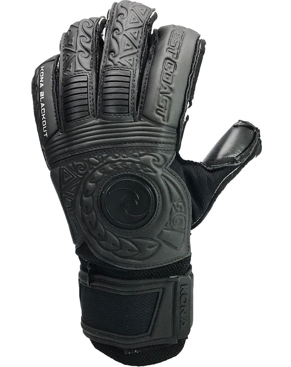 WCG Kona Blackout Edition Gloves Size 11  - Third Coast Soccer