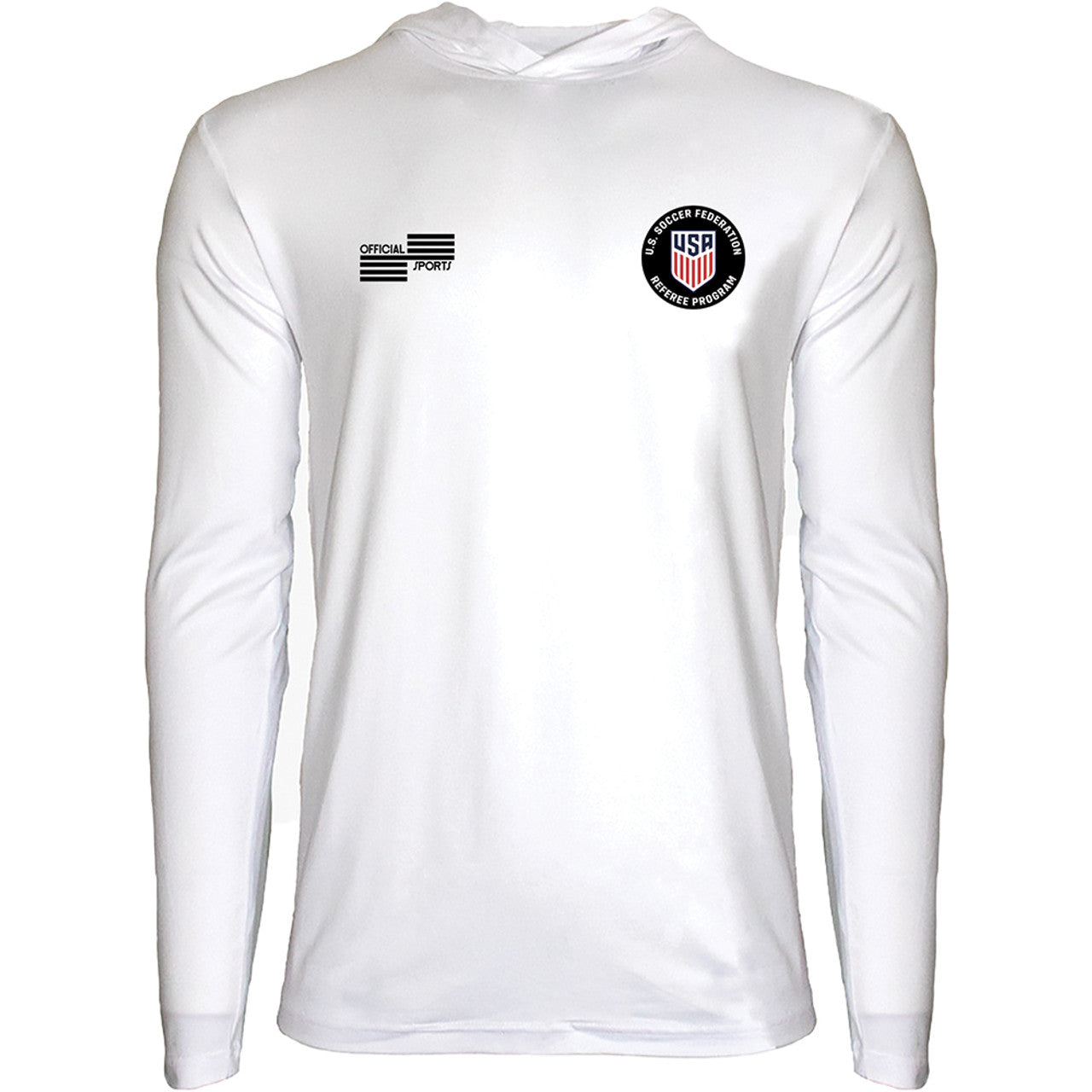 Official Sports USSF Hooded Sun-Shirt Referee   - Third Coast Soccer