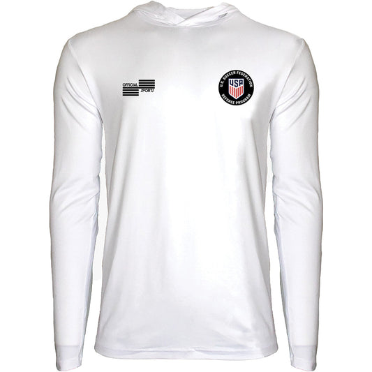 Official Sports USSF Hooded Sun-Shirt Referee   - Third Coast Soccer