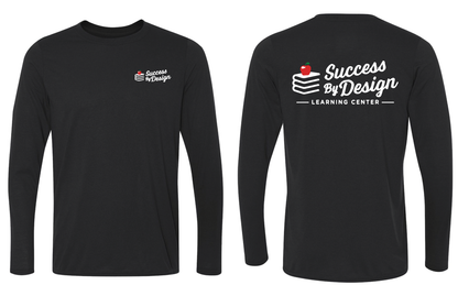Success By Design Long-Sleeve T-Shirt Success By Design Black Womens Medium - Third Coast Soccer