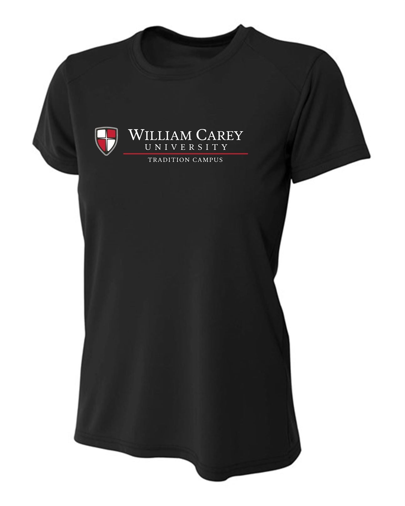 WCU Tradition Campus Women's Short-Sleeve Performance Shirt WCU TC Black Womens Small - Third Coast Soccer