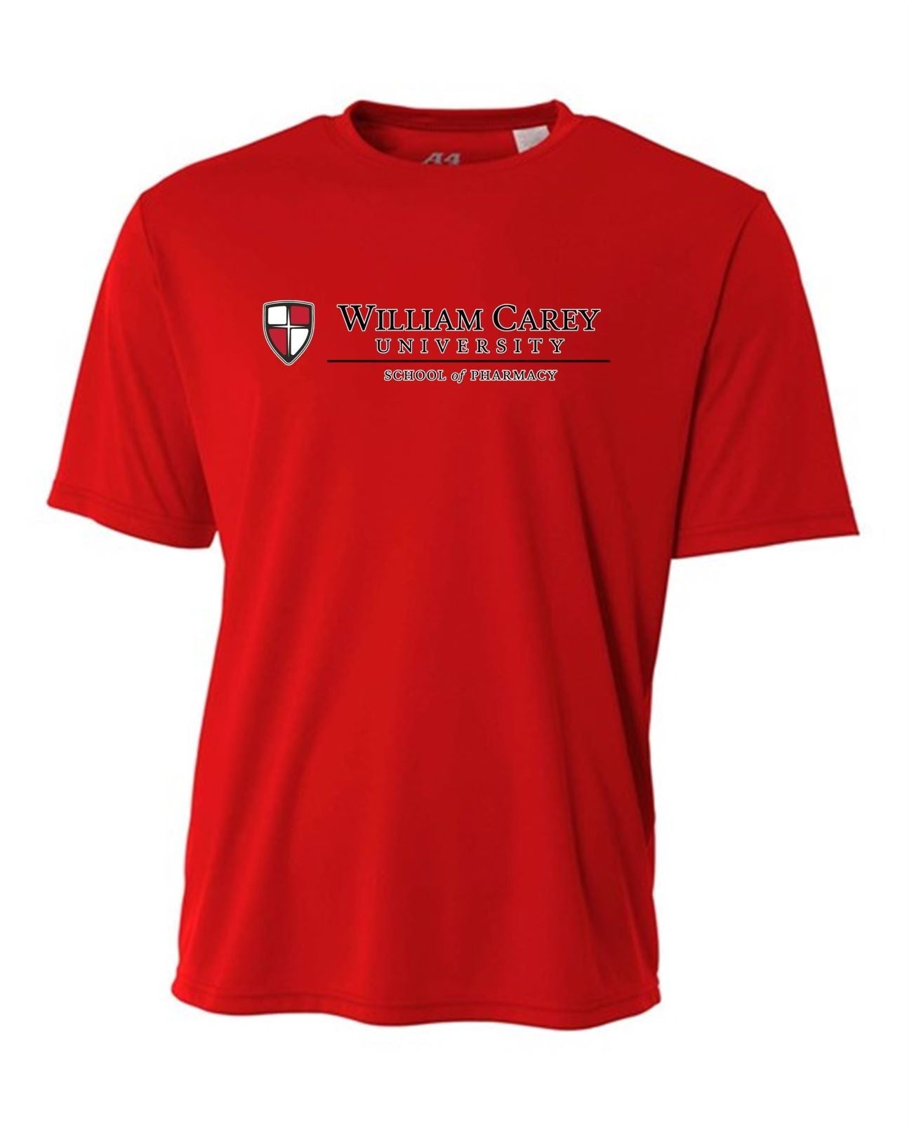 WCU School Of Pharmacy Youth Short-Sleeve Performance Shirt WCU Pharmacy Red Youth  Small - Third Coast Soccer