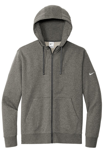 Nike Club Fleece Full Zip Hoody Training Wear   - Third Coast Soccer