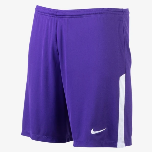 Nike Youth League Knit II Short apparel closeout Court Purple/White Youth Small - Third Coast Soccer