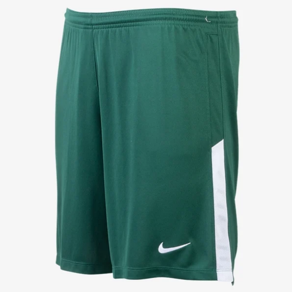 Nike Youth League Knit II Short apparel closeout Gorge Green/White Youth Small - Third Coast Soccer