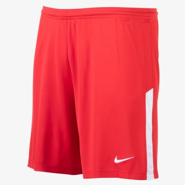 Nike Youth League Knit II Short apparel closeout University Red/White Youth Small - Third Coast Soccer