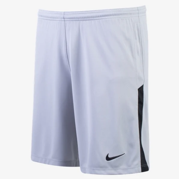 Nike Youth League Knit II Short apparel closeout Wolf Grey/Black Youth Small - Third Coast Soccer