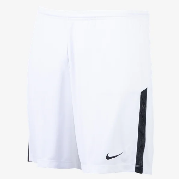 Nike Youth League Knit II Short apparel closeout White/Black Youth Small - Third Coast Soccer