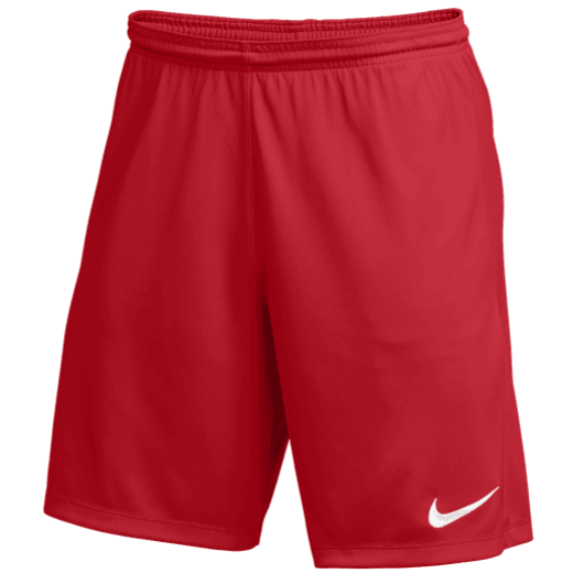 Nike Youth Park III Short Shorts University Red/White Youth X-Large - Third Coast Soccer