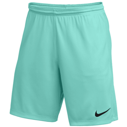 Nike Youth Park III Short Shorts Hyper Turq/Black Youth X-Small - Third Coast Soccer