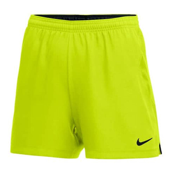 Nike Women's Dry Woven Laser IV Short apparel closeout Volt Womens Small - Third Coast Soccer