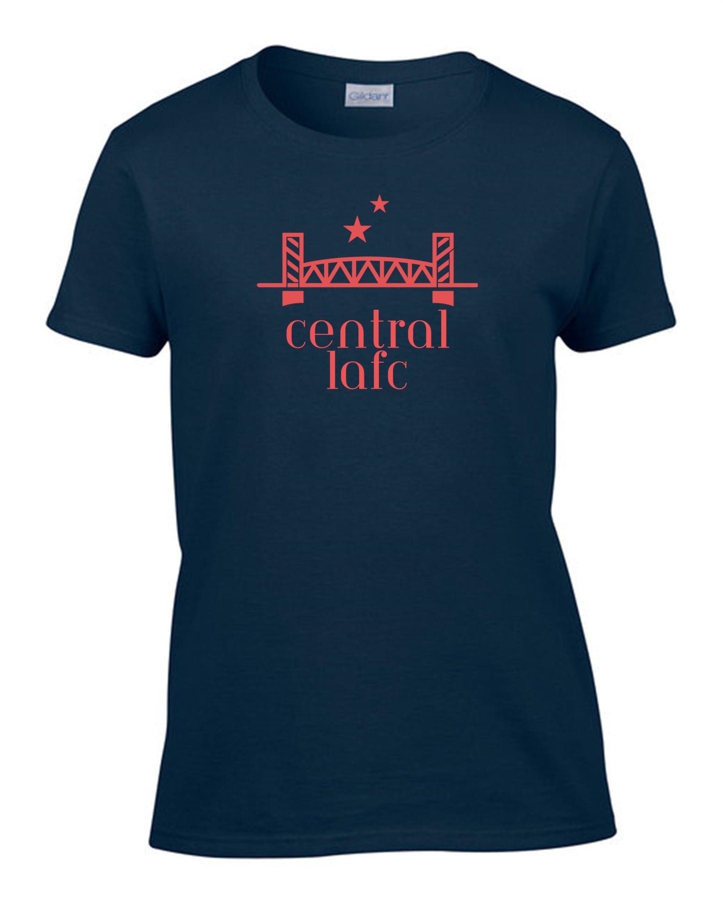Gcpl Central Louisiana FC Short-Sleeve Shirt Gulf Coast Premier League Womens Small Navy - Third Coast Soccer
