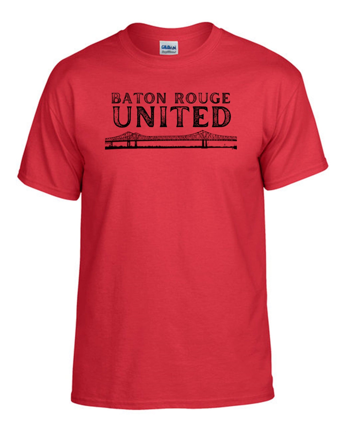 Gcpl Baton Rouge United Short-Sleeve Shirt Gulf Coast Premier League Mens 2Xl Red - Third Coast Soccer