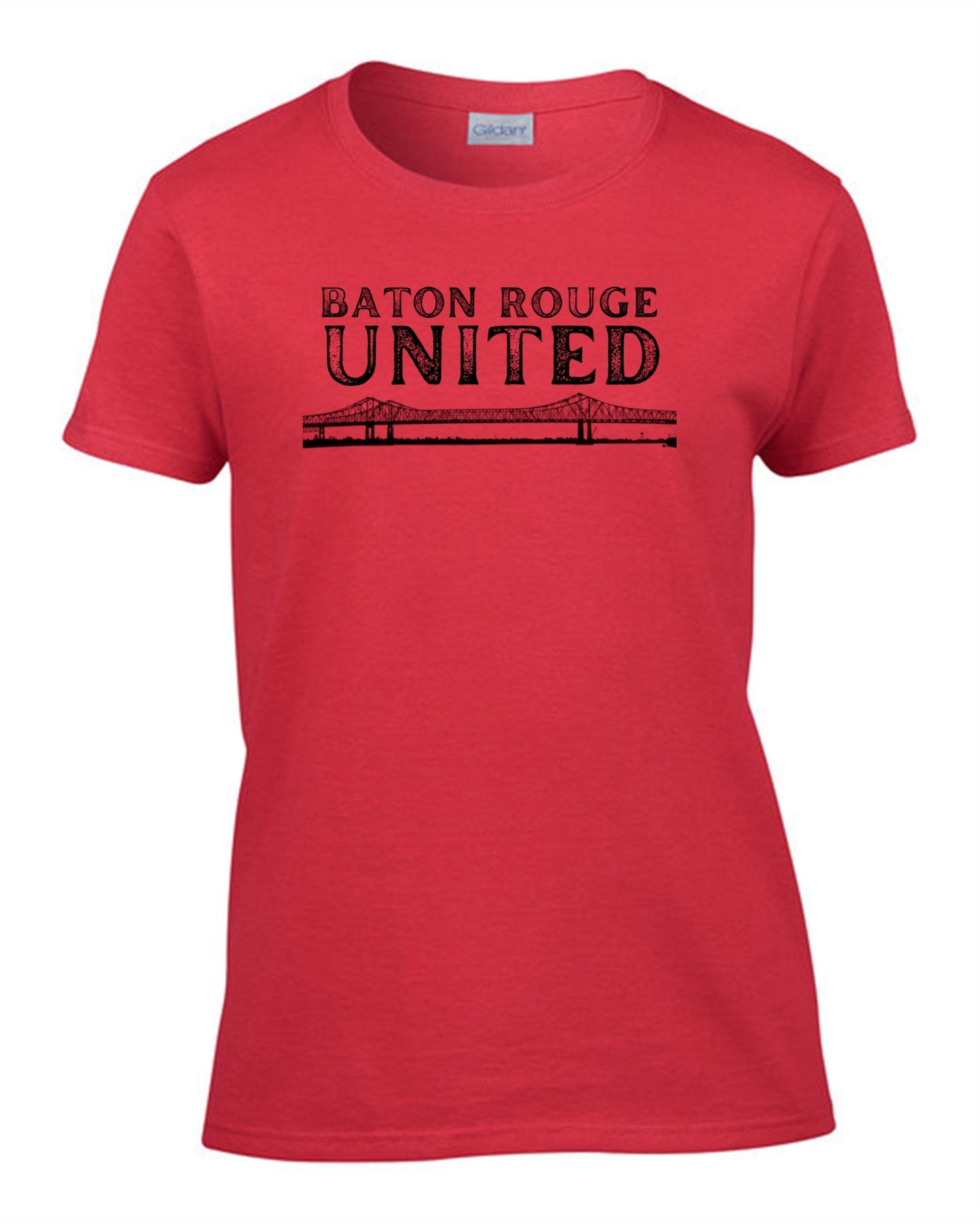 Gcpl Baton Rouge United Short-Sleeve Shirt Gulf Coast Premier League Womens 2Xl Red - Third Coast Soccer