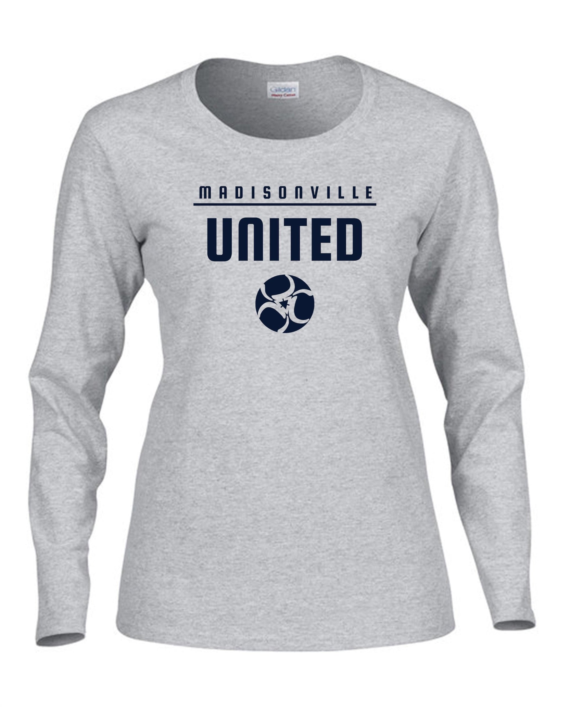 Madisonville United Long-Sleeve T-Shirt Madisonville United Spiritwear   - Third Coast Soccer