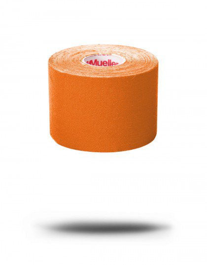 Mueller Pre-Cut Kinesiology Tape Orange I-Strip Roll Medical Orange  - Third Coast Soccer