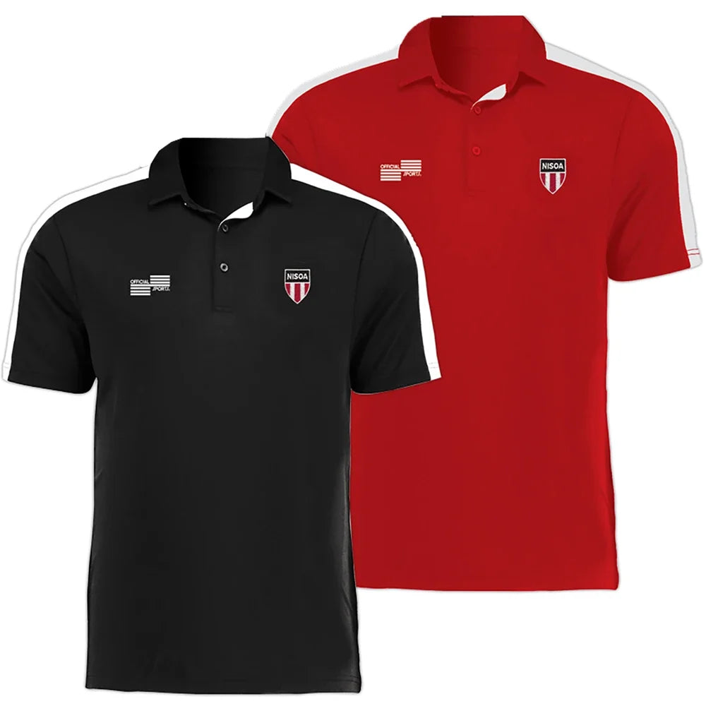 Official Sports NISOA White Block Polo Referee - Third Coast Soccer