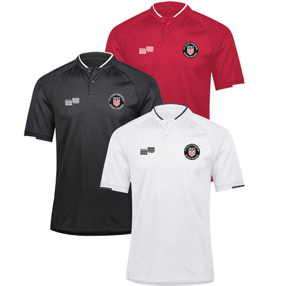 Official Sports USSF Blade Collar Golf Shirt Referee   - Third Coast Soccer
