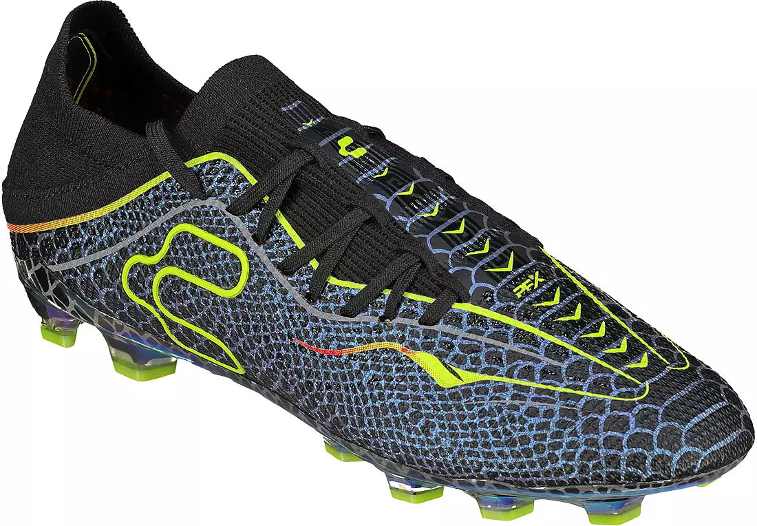 Charly Zinetik 26 PFX FG - Black/Yellow Mens Footwear - Third Coast Soccer