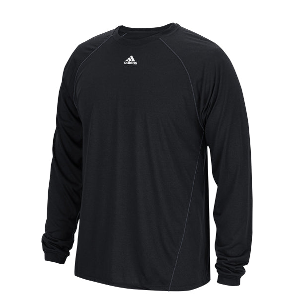 adidas Climalite LS Tee Training Wear Black Mens Small - Third Coast Soccer