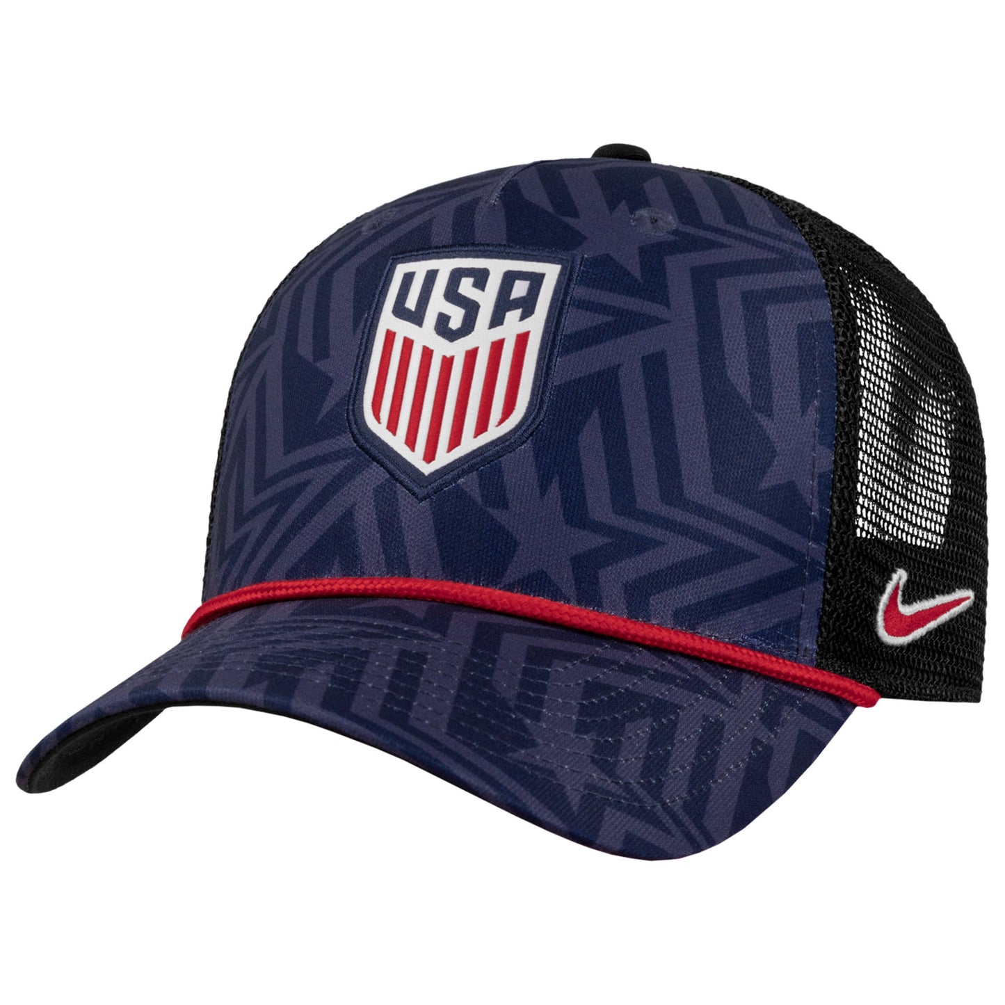 Nike USMNT AOP Trucker Cap 2026 Hats All Over Print One Size Fits Most - Third Coast Soccer