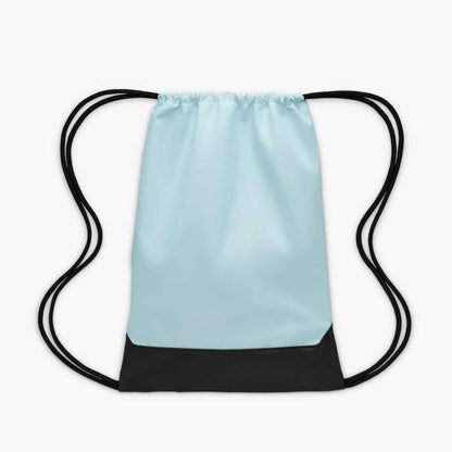 Nike Brasilia 9.5 Gym Sack - Glacier Blue/Black Bags - Third Coast Soccer