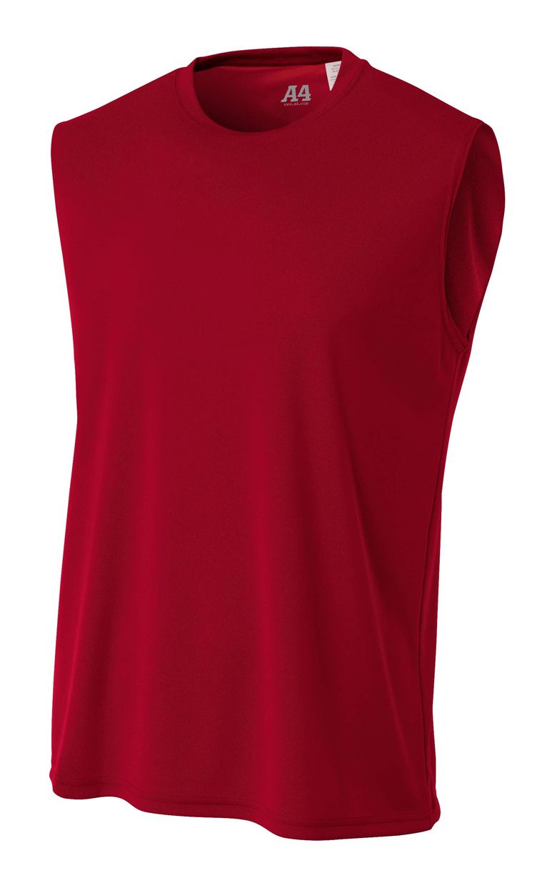 A4 Cooling Performance Muscle Training Wear Cardinal Mens Small - Third Coast Soccer