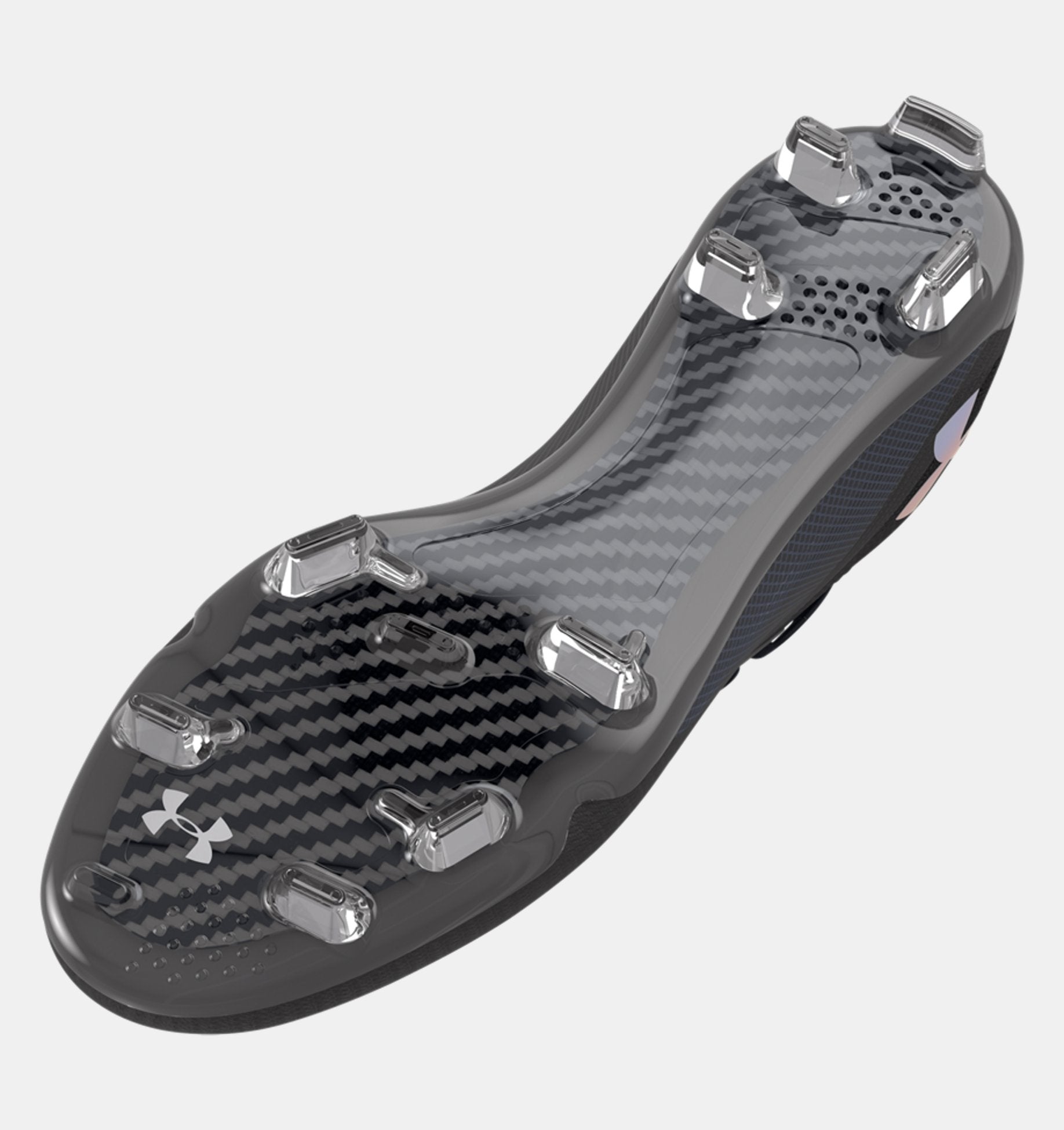 Under Armour Shadow Elite 2 FG - Black/Grey Mens Footwear   - Third Coast Soccer