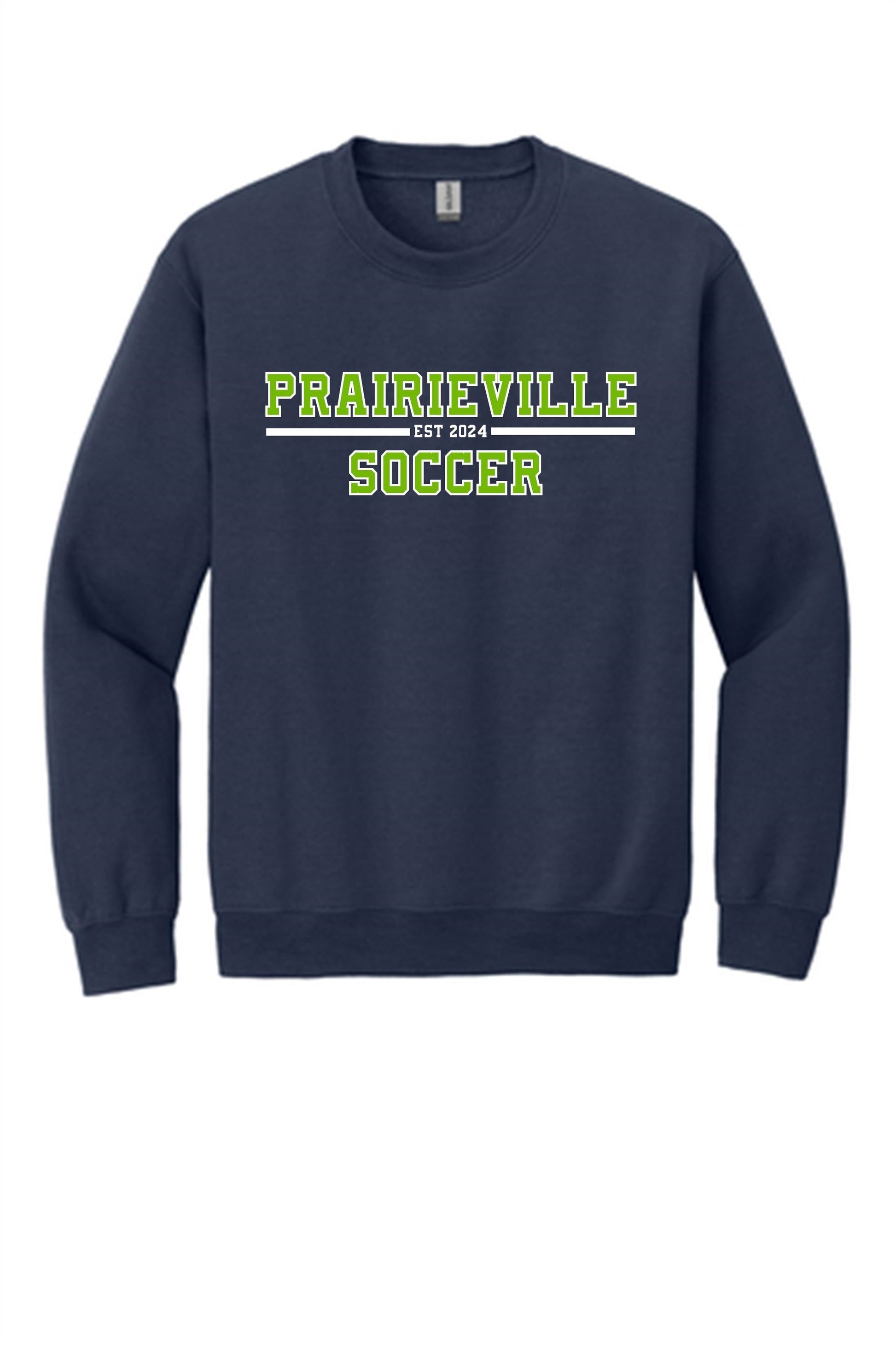PVHS Soccer Crewneck Sweatshirt Prairieville High School   - Third Coast Soccer