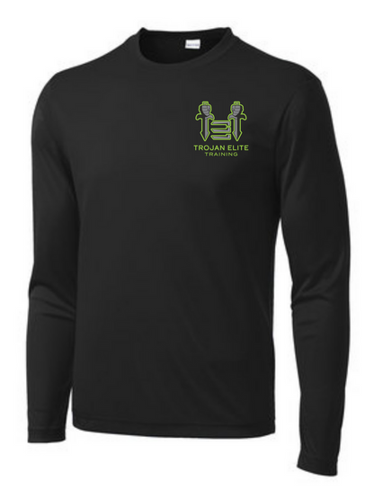Sport-Tek Trojan Elite Long Sleeve Competitor Tee Trojan Elite Training   - Third Coast Soccer