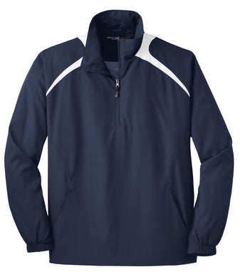 Sport-Tek Men's 1/2 Zip Wind Shirt Jackets   - Third Coast Soccer
