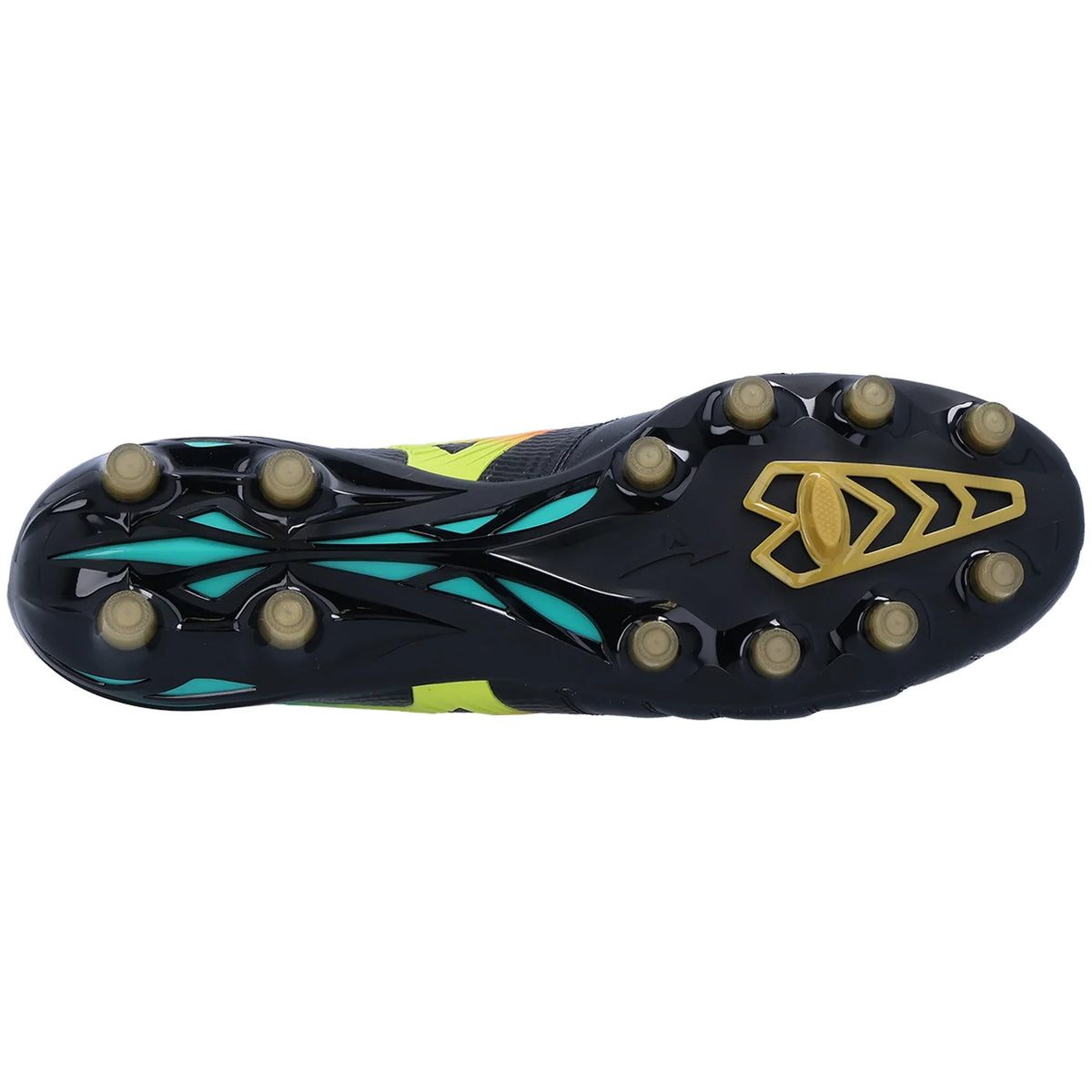 Mizuno Morelia Neo V Beta Japan FG - Black/Lava Orange Mens Footwear - Third Coast Soccer