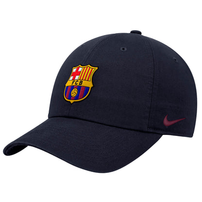 Nike FC Barcelona 2026 Club Cap - Navy Hats Navy One Size Fits Most - Third Coast Soccer